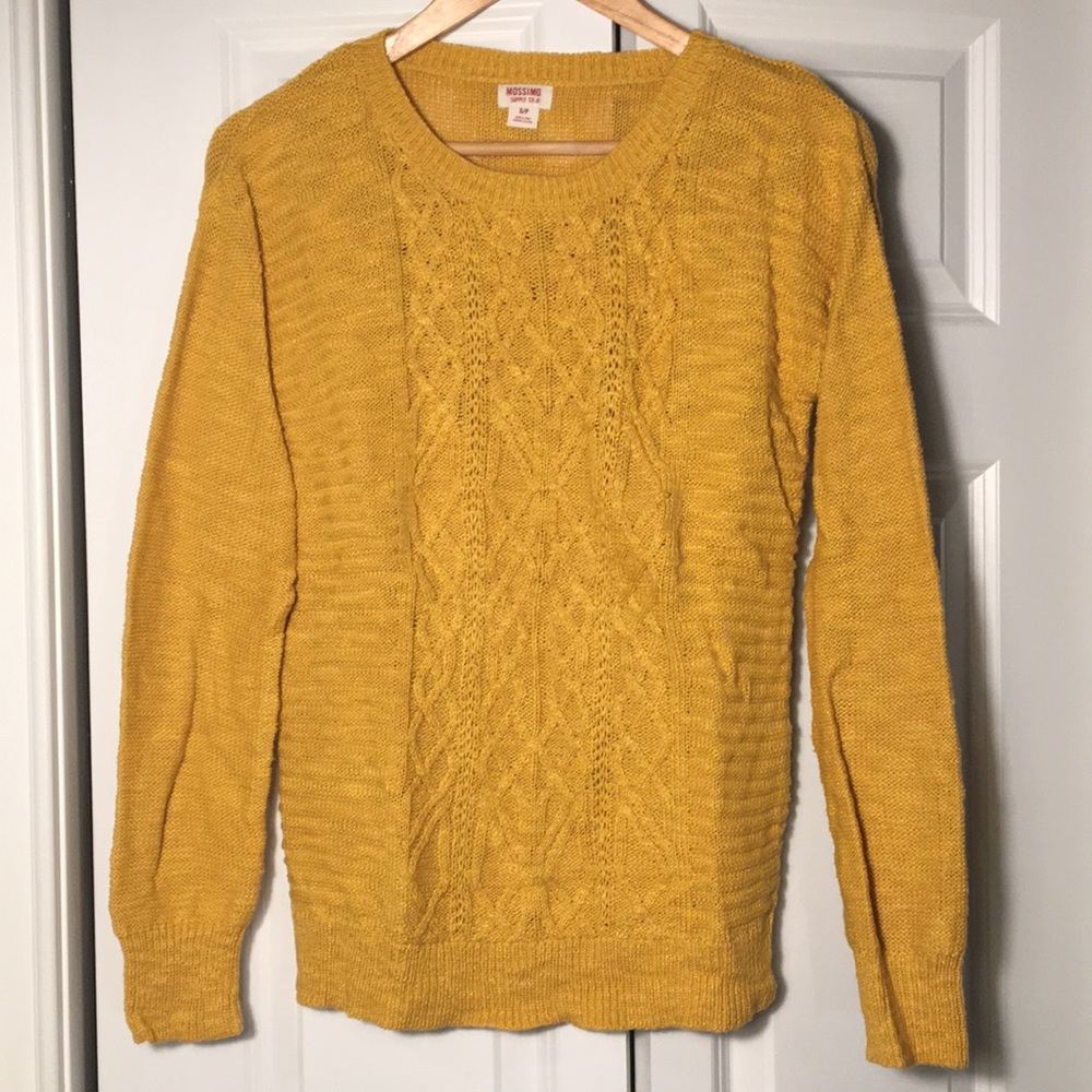 Long Orange/Yellow Sweater